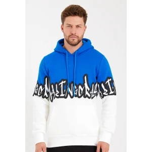 Amazing Crash Unisex Kapüşonlu Kanguru Cepli Baskılı Iki Renk Sweatshirt