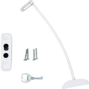 Kidmix Çelik Halatlı Pvc-Pencere Çocuk Emniyet Kilidi 1 Adet