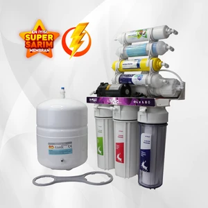 H-MAX Reverse Osmosis System Nowa 8 Filtreli Süper Membranlı 9 Litre Çelik Tanklı Açık Kasa Su Arıtma Cihazı - 0030
