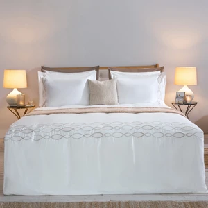 Camino Ekstra Çift Kişilik Nevresim Seti 230X220 cm Ekru