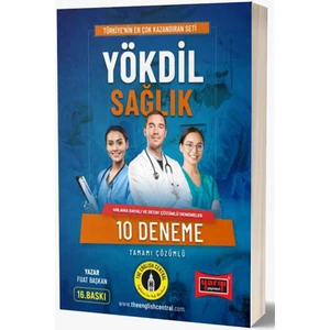 Yargı Yayınevi YÖKDİL Sağlık Tamamı Çözümlü 10 Deneme 16.Baskı