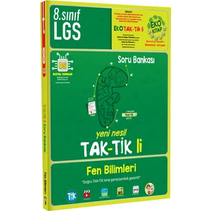 Tonguç Akademi 8. Sınıf Fen Bilimleri Eko Taktikli Soru Bankası
