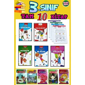 Top Yayıncılık 3. Sınıf Akıllı Sınıf Tüm Dersler Set (Ciltli)