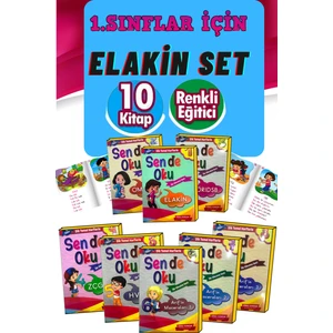 Gönül Yayıncılık 1. Sınıf  Elakin Ilk Okuma Seti 2022-2023 (Ciltli)