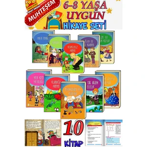 Gönül Yayıncılık 1.ve 2. Sınıflar Için Okumayı Sevdiren ve Geliştiren Hikaye Seti 3 (Ciltli)