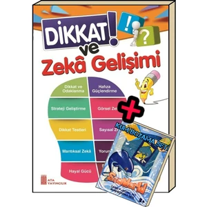 1. Sınıf Dikkat Ve Zeka Gelişimi +Kum boyama Seti