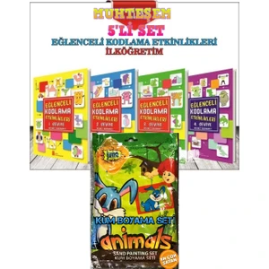 Ata Yayıncılık Eğlenceli Kodlama Etkinlikleri 4 Kitap Set