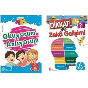 2. Sınıf Okuyorum Anlıyorum-Dikkat Ve Zeka Gelişimi 2 Kitap Set