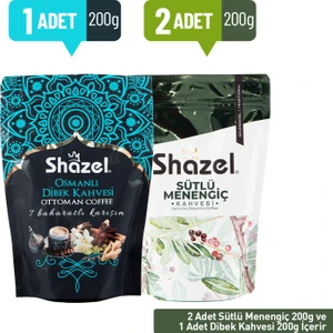 Menengiç ve Osmanlı Dibek Kahvesi (3'lü x 200 gr)