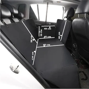 Fermuarlı Köpek Araba İçin Evcil Hayvan Örtüsü Su Geçirmez