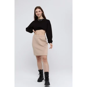 Üniversite Okul Eteği Mini Kışlık Günlük Casual