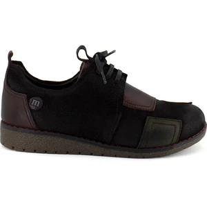 D22KA-3280_B Kadın Kakao Nubuk  Ayakkabı