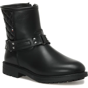 U.S. Polo Assn. Bloom 2pr Siyah Kadın Biker Bot