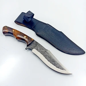 Hakiki 5160 Dövme Çelik Kamp ve Av Bıçağı , Buschraft Bıçak , Outdoor Bıçak , Kişiselleştirilebilir Hediye Erkeklere