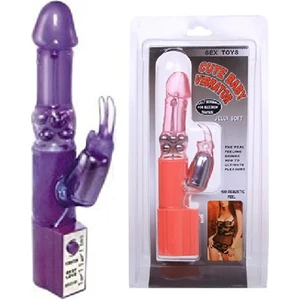 Buny Oynar Başlı Titreşimli Teknolojik Vibratör Penis Mastürbatör