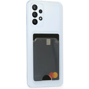Fitcase Samsung Galaxy A23 Kılıf Cardy Şeffaf Kartlık Cepli Kapak