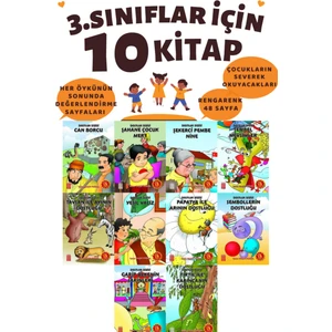2.ve3.sınıf Öğrencileri Için Okuma Kitabı Hikaye Seti Okuma Anlama Geliştirme Harry Ata Evony