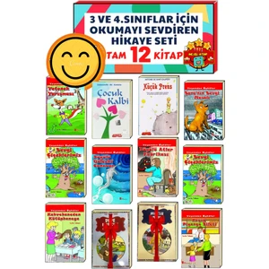 3.ve 4.sınıflar Için Birbirinden Güzel 10'lu Hikaye Kitabı Seti