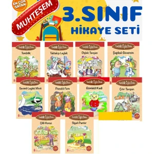 3. Sınıfların Zevkle Okuyacağı 10'lu Hikaye Seti - Değerlendirme Testi