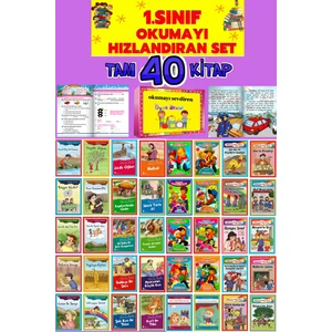 1.sınıf Kitaplığı Için (Çocukların Keyifle Okuyacağı 40'li Hikaye Seti)