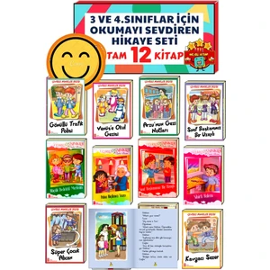 3.ve 4.sınıfların Keyifle Okuyacağı Hikaye Kitabı Seti