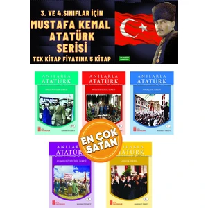 3.ve 4.sınıflar Için Mustafa Kemal Atatürk Serisi 5 Kitap