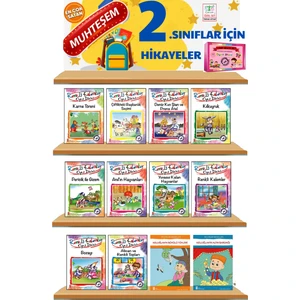 1. ve 2.sınıflar Için Hikaye Seti (12 Kitap Kutulu ve Hediyeli)