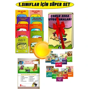 Cin Ali Hikaye Seti 10 Kitap +1.sınıf Hızlı Okuma+10 Adet Hikaye