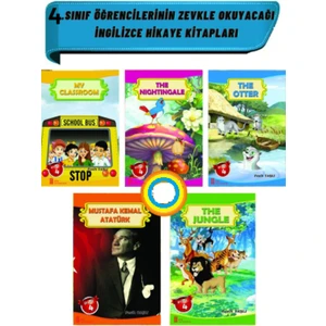 4.sınıf Öğrencilerinin Zevkle Okuyacağı Ingilizce Hikaye Kitabı Seti