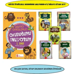Eğitici Öykülerle Okuduğumu Anlıyorum Kitabı+3.sınıf  5'li Hikaye Kitabı