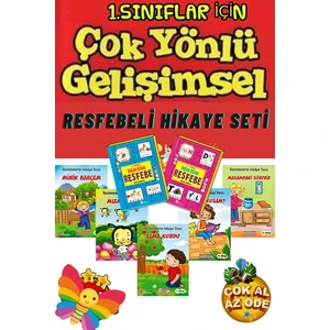 1.sınıflar Için Okumayı Sevdiren 5'li Hikaye Kitabı Seti