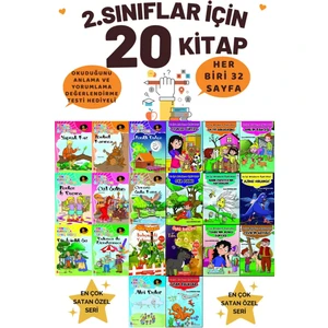 2.ve 3. Sınıf Çocuklar Için Hikaye Okuma Kitabı Okuma Geliştirme Evony 18'li Hikaye