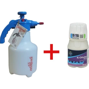 K-Othrine SC50 50ML Haşere Böcek Ilacı ve 2,5lt grrardener Basınçlı Ilaçlama Pompası