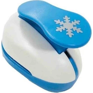 Red Apple   Şekilli Orta Boy Delgeç/şekilgeç 2,5 cm Kar Tanesi
