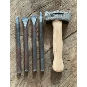 Dövme Taş Kırma Çekici Madırga Keski Murç Seti 5pcs