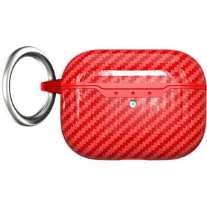 Nezih Case Apple Airpods Pro 2. Nesil Carbon Design Protective Silicon Kılıf