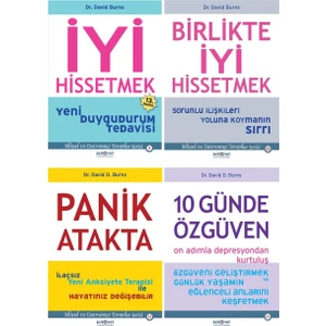 İyi Hissetmek- Birlikte İyi Hissetmek - 10 Günde Özgüven - Panik Atakta - 4 Kitap Set