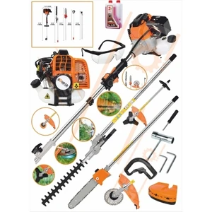 Böhrer 4,5 Hp Ot Biçme Makinesi ,dal Kesme Testeresi ve Çit Biçme Makinesi 3 Lü Set Bir Arada