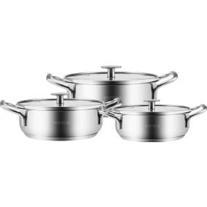 Alaz 6 Parça Çelik Sahan Seti