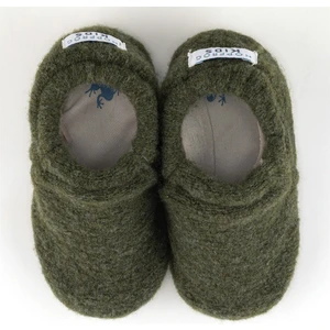 Recycled Woo Wooly Yünlü Haki Barefoot Patik
