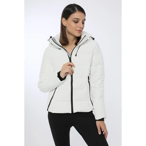 2W W-SN31 Apreski Coat 2pr Kisa Kaban (Beyaz)