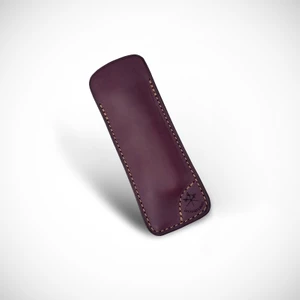 Les Fines Lames Le Petit Deri Kılıf Burgundy