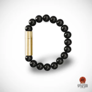 Les Fines Lames Punch Bileklik Brass Oniks - M