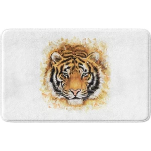 Sevimli Tasarımlı Mikrofiber Banyo Paspası, Kaymaz Taban, Makinede Yıkanabilir (40X60)
