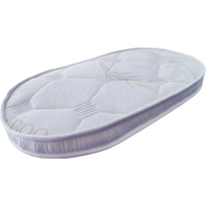 ZG Ticaret Anne Yanı Bambu Oval Beşik Yatagı  65X100X8