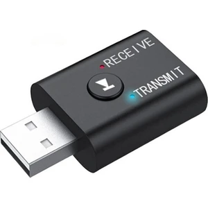 Zrh 2in1 Bluetooth 5.0 Mini USB Adaptör+Fm Transmitter
