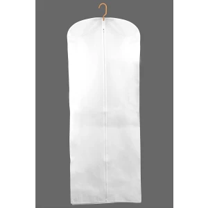 Gamboç Beyaz Renk Kalın Kumaş Abiye Kılıfı 5 Adet  60*160