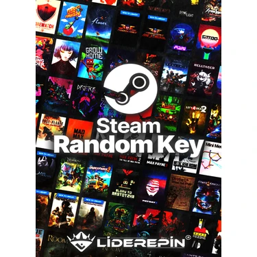 Steam Random Key Dijital Oyun Anahtarı PC Platformu İçin Anlık