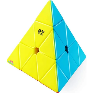 Hediyecik Qiyi Qiming S2 Pyraminx Zeka Küpü Rübik Küp