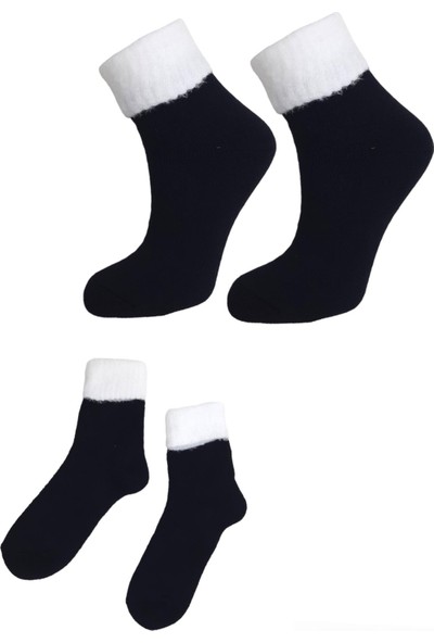 Black Arden Socks Kadın Kışlık Bot Çorabı Tek Çift 36-41 Numara Kalın Çorap BT-0697